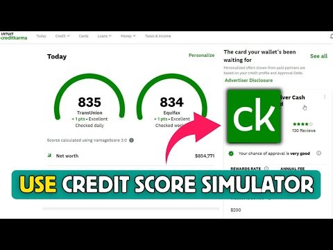 How to Use Credit Score Simulator on Credit Karma 2025?