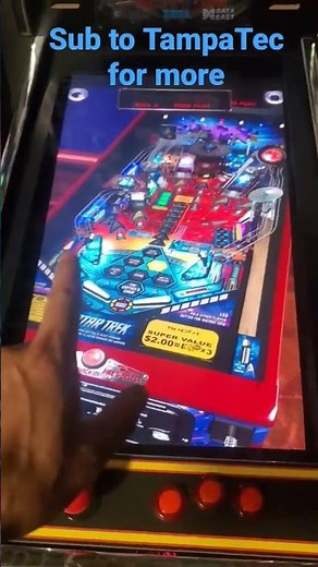 Pinball machine using Android Phone #shorts #gaming #pinball #android #arcade #VirtualPinball