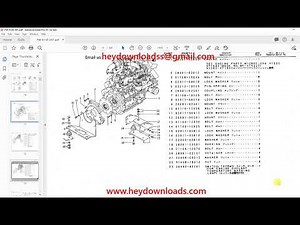 TCM 808A-2 810A-2 Wheel Loader Parts Manual PW-613E