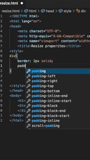 Transform Your User Interface: Mastering CSS Resize Properties for a Fully Responsive HTML Design!
