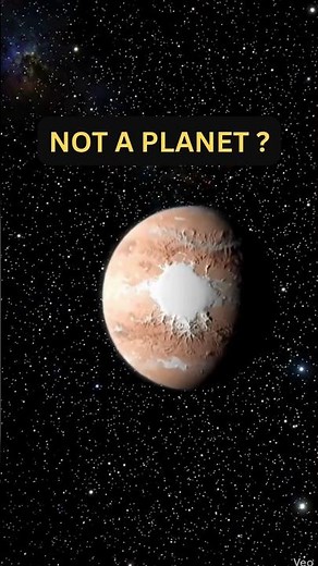 Why Is Pluto No Longer a Planet?#pluto #planet #shorts #space