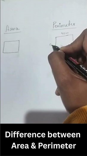 Area vs Perimeter | Easy Difference Explained with Examples