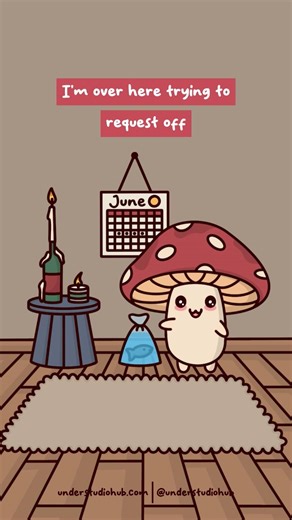 48K views · 866 reactions | Math Is Not Mathing 燐 Original Audio: Ryan Roose #math #dates #calendar #calculation #animation #mushroom #understudio | Under Studio | Facebook