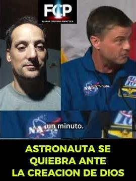 Astronaut and God's creation