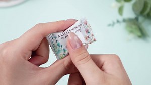 Naucoos Wildflower Baby Shower Candy - 26.5 oz. Bag - 150 Individually Wrapped Hard to Soft Mints Baby in Bloom Candy a Little Wildflower Is on The Way Party Favors