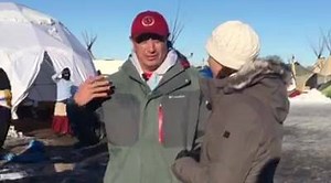 United States Army Corps of Engineers has denied the easement for Dakota Access. This is the Chairman's statement. | Sacred Stone Camp