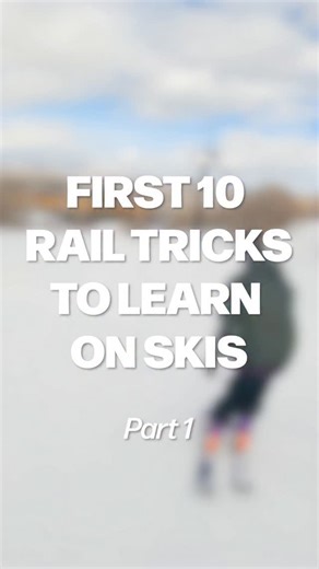 The Bag O' Tricks on Instagram: "First 10 Rail Tricks To Learn on Skis - Part 1 . I wanted to make a series that would give you guys a great reference point when progressing on rails. It can be hard to figure out what trick you should learn next, and this series will guide you to learning the next trick by using tools you learned with a previous trick. I'll be releasing this over the next couple weeks, so be sure to follow for more! . #skiing #ski #snowboarding #skitips #fyp . @insta360 @insta36