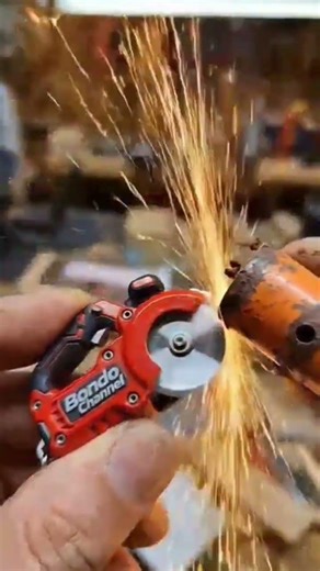 Tiny Mini Grinder Cutting Metal 🔥 Satisfying Tool ASMR | AI Generated Video #shorts #satisfying