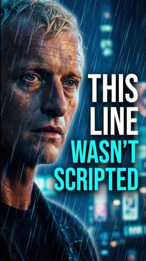 The Most Iconic Line in Blade Runner Was Improvised