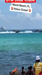 High Speed Police Chase in Miami Beach Helicopters and Boats #reelsfypシ #boat #trip #fastboat #waves #miami #fypシviralシ2024 #jetski #speedboat #travelphotography #yacht | Yacht PhotoGraphy