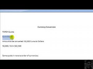 Currency Conversion