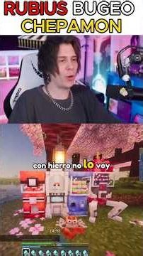 RUBIUS BUGEO🥴CHEPAMON (USO CHEAT ENGINE) #rubius #elrubiusomg #rubiusz #minecraft #rubius #twitch