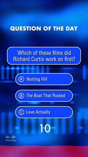 How well do you know your Richard Curtis movies? 🎥 Put your knowledge to the test in today's #QOTD! | The Chase