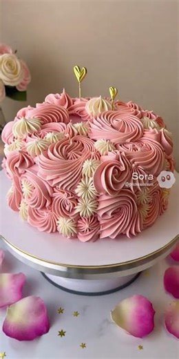 🎂 Top Piping Cake Decoration Ideas / #cake #christmascakedesign
