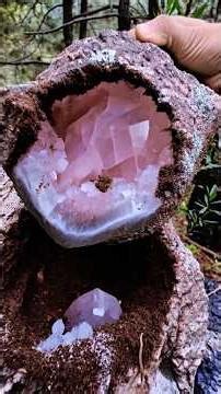 Inside This Rock… WOW! 👀 #shorts #metaldetecting #metaldetector