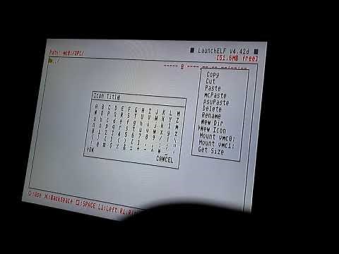 PS2 OPL "Error writing settings!" Fix