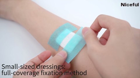 2 Rolls Silicone Medical Tape for Wound Care - Surgical Tape for Secures Dressings and Gauze, Blue Waterproof Medical Tape for Sensitive Skin （1" x 5.5 Yard）