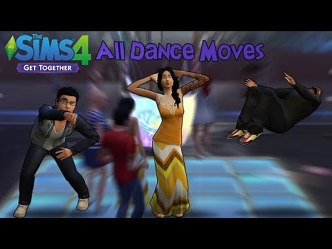 The Sims 4 Get Together All Show-Off Dance Moves
