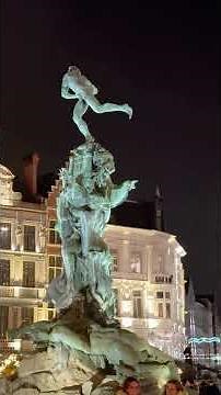 Groenplaats Antwerp 2025 🇧🇪 | Peaceful Walk Through Belgium’s Beautiful Square in 4K UHD #shorts