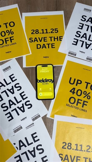 Black Friday is calling... Will you pick up? With up to 40% off, this Black Friday is guaranteed to be Beldray's biggest sale yet! | Beldray