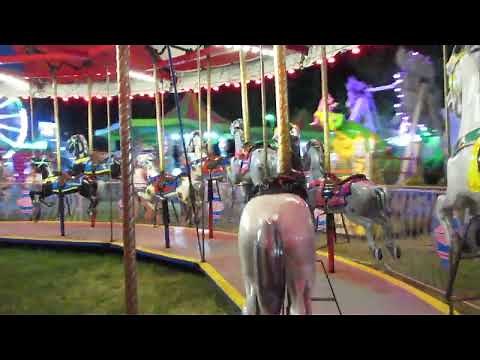 Fair Carnival Merry-Go-Round Part 2 (On Ride)