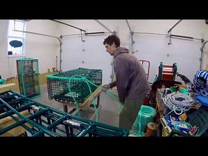 How to rope a lobster trap