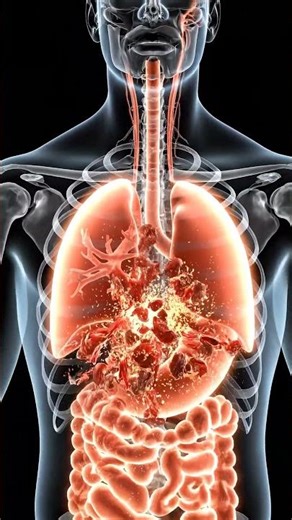 Digestion of a Shawarma: Meat & Carbs in Real-Time! 🤯 [8K CGI]