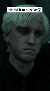 Draco did it to survive😱 #MovieMarathon #harrypotter #movieclips #movie | Nobenta Dos