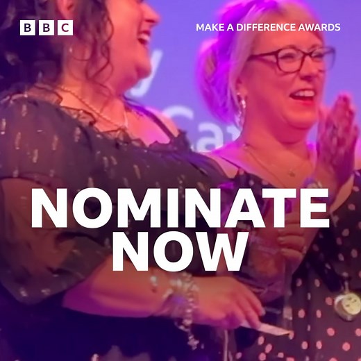 2.8K views · 900 reactions | Give a local hero the recognition they deserve at the BBC Make a Difference Awards. | BBC | Facebook