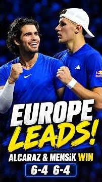 Carlos Alcaraz & Jakub Mensik Beat Fritz & Bublik - Laver Cup Highlights