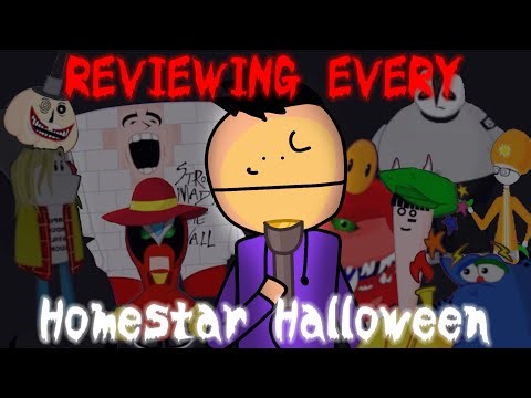 Reviewing every Homestar runner Halloween special