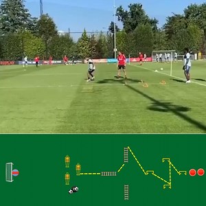 15K views · 200 reactions | Have a look at this side by side footwork...