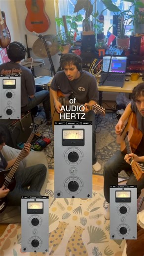 Audio Hertz on Instagram: "AM.pre is here. Turn it up for sweet, musical saturation modeled after the classic Ampex 351. Push it harder and it blooms into smooth tube drive that never gets harsh. 🔥🔥🔥"