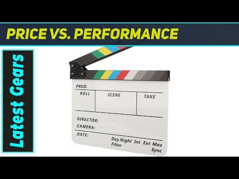 Best Portable Acrylic Clapper Board for TV & Film Shoots!