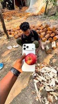 Amazing Eco-Friendly Wooden Apple Making Process 🍎