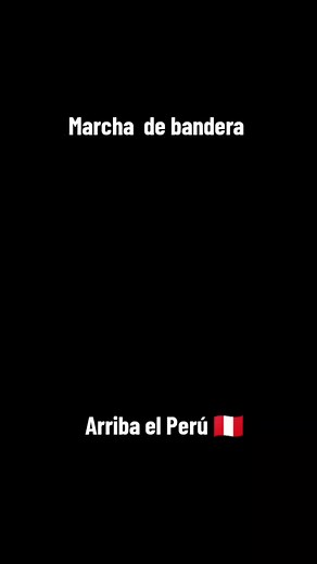 Arriba, arriba, arriba el Perú y su enseña gloriosa e inmortal, llevad en alto siempre la Bandera Nacional, Tal la llevaron con gloria y honor, héroes peruanos de invencible ardor. Arriba, arriba siempre, la Bandera Nacional. Es la Bandera del Perú, de blanco y rojo color, cual la llamarada de amor, que en Ayacucho y Junín victoriosa amaneció con el sol de la Libertad. Todo peruano ha de sentir vibrar en su corazón amor al patrio pendón y bajo sus pliegues luchar y si fuera menester por sus laur