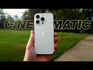 Best iPhone 16 Pro Settings for High Quality Video!