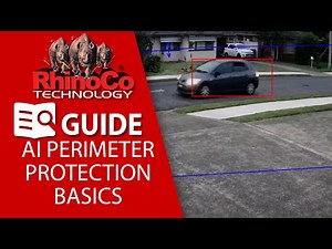 Detect Vehicles and People with AI Perimeter Protection