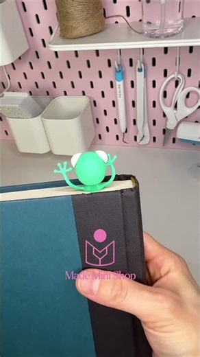 Gecko Squashed Bookmark🦎 | Unique Gift for Kids & Readers #bookmarks #readergift #kidsgiftideas