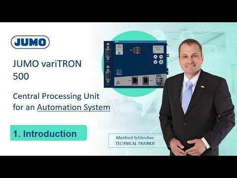⚙️ JUMO variTRON 500 | 1. Introduction to the variTRON System ⚙️