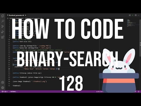 how to code racket 128 - binary search (generative recursion algorithms)