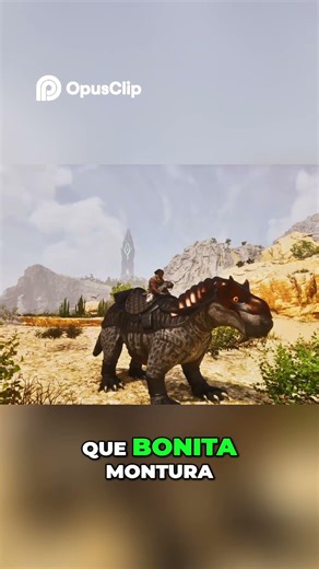 Rubidgea Mount, Incredible Attacks and Buffs #dinosaurs #arksurvivalascended #gaming