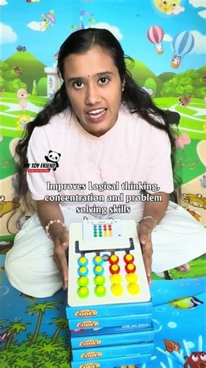 Colour Coder Puzzle Toy 🧩 | Boost Logical Thinking & Concentration | Kids Brain Game