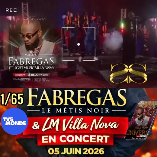 🇪🇸Jour - J ➡️08 mars à Kinkole 🇨🇩🔥 & Le 05 juin 2026 À RAZZMATAZZ BARCELONE 🇪🇸 Fabregas Le Métis Noir Faiseur des Stars ET TOUTE L'ÉQUIPE LM Villa Nova Au grand ➡️🇪🇸🇨🇵(TOUR UNIVERSITY LM Villa Nova RAZZMATAZZ🇪🇸 ⤵️ https://www.musikaze.net/web/?menu=36&pagina=&siteID=fabregaslemetisnoir Rendez-vous le 05 juin 2026 À RAZZMATAZZ BARCELONE 🇪🇸🔥Fabregas Le Métis Noir & LM Villa Nova Au grand complet Je compte sur vous pour faire de cet événement une réussite mémorable. Double s prod Ma