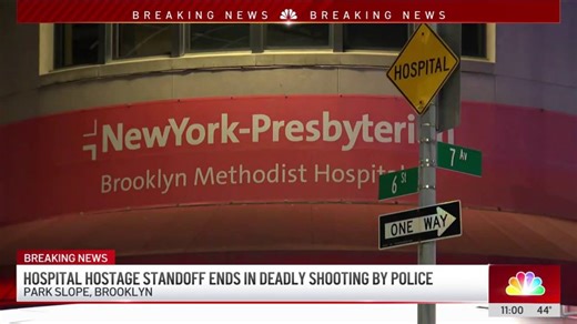 Hospital hostage standoff ends in deadly shooting by police