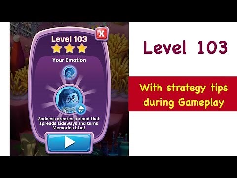 Inside Out Thought Bubbles Level 103 Tips and Strategy Walkthrough