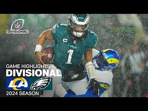Los Angeles Rams vs. Philadelphia Eagles Game Highlights | Divisional Round NFL 2024 Season