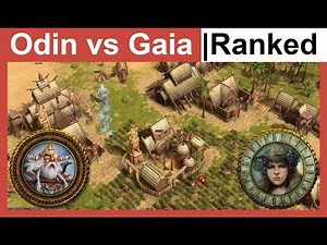 Odin vs Gaia | 1v1 Ranked | Age of Mythology