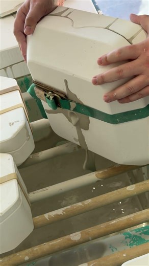 Slip Casting ASMR… Can You Guess What This Is? 👀