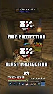Is Protection 4 the best enchantment for armor in minecraft? #minecraft #minecrafttips #shorts